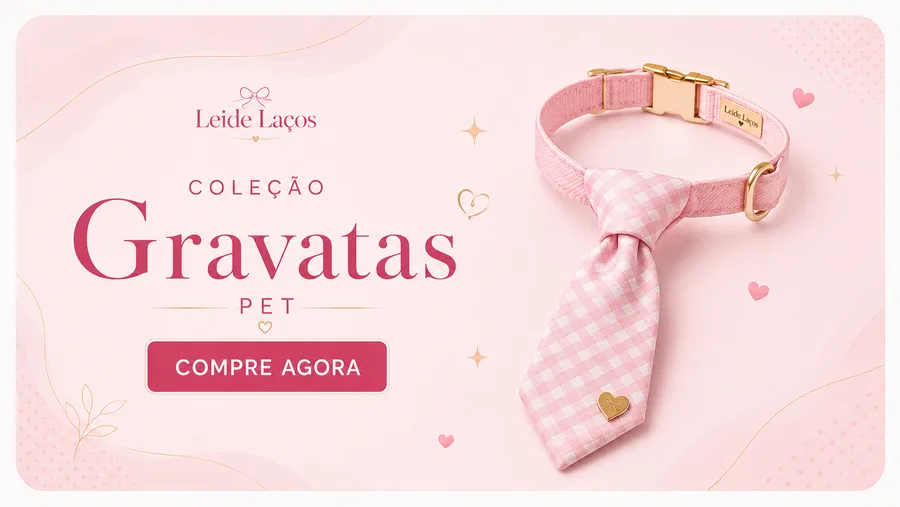 Coleção Gravatas Pet — compre agora